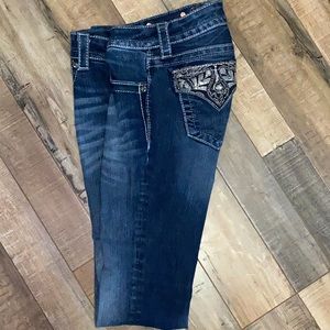 Miss Mee Boot Cut Jeans